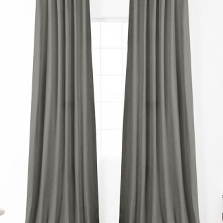 Κουρτίνα Blackout Grey 150x280